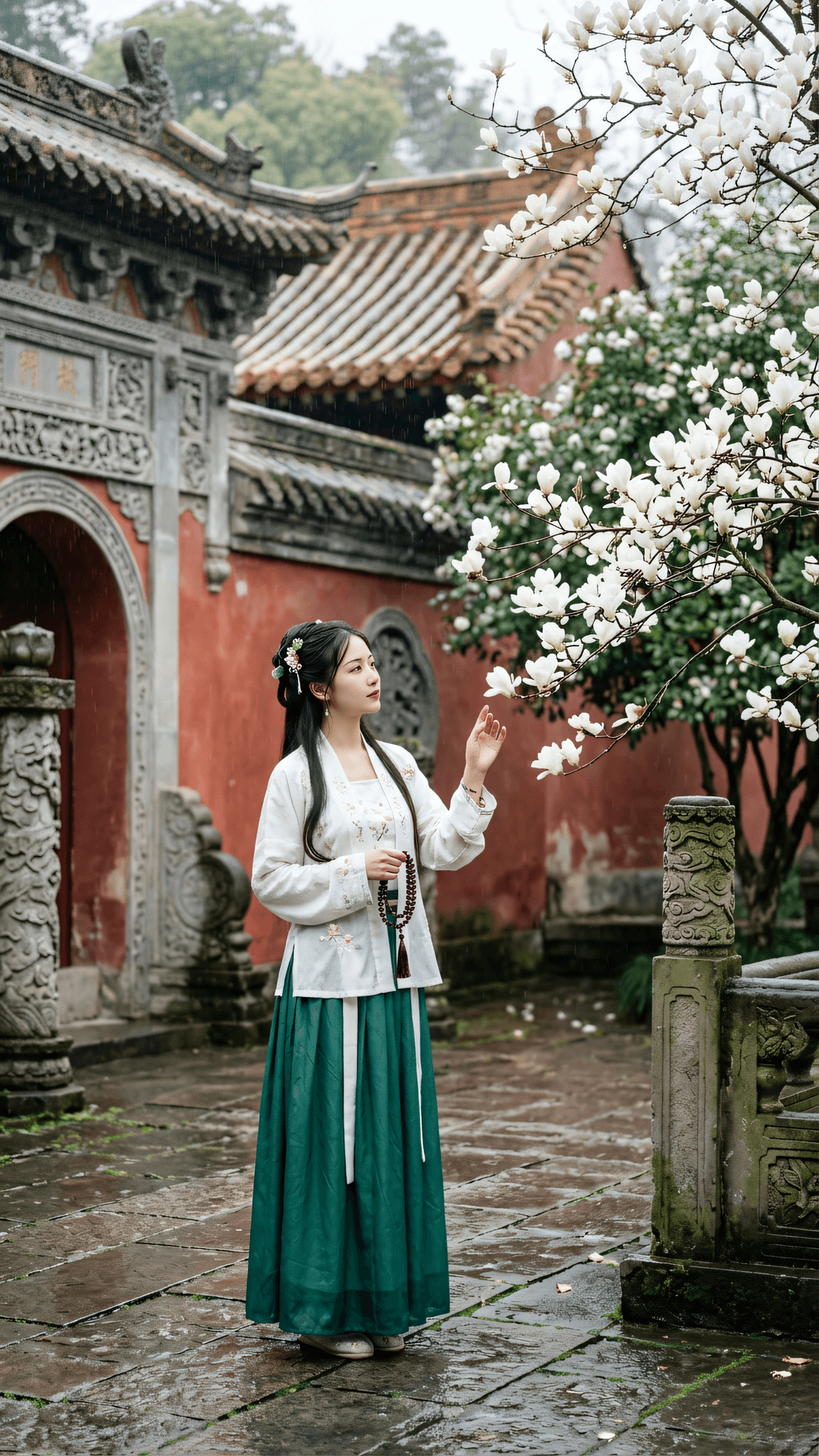 春色无高下，花枝自短长。万物各有理，莫向外求忙。