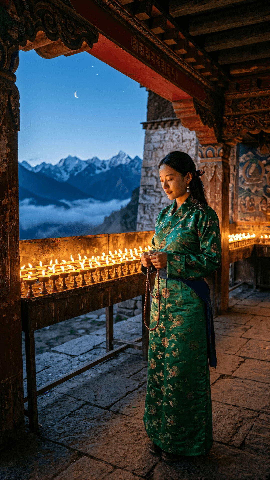 世间纷扰，如影随形；心若如如，万境自清。生死大事，莫若当下，一念慈悲，遍周法界。