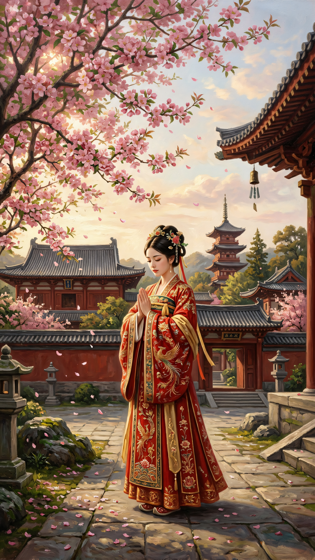 万法惟心，根深则叶茂；一念慈悲，境转而意安。任由春去秋来，此心守一，如山不动。