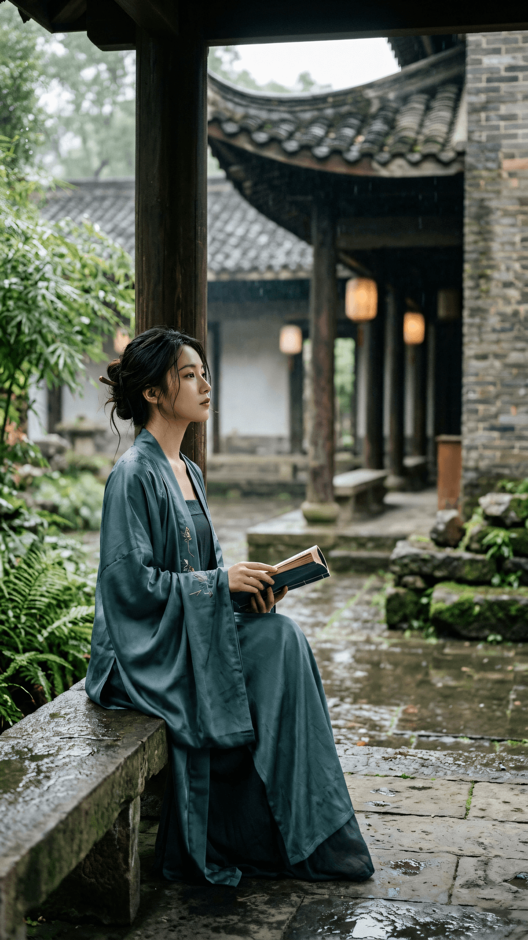 万法唯心，尘劳暂歇。如雨濯石，如风入林，于方寸间观大千世界。