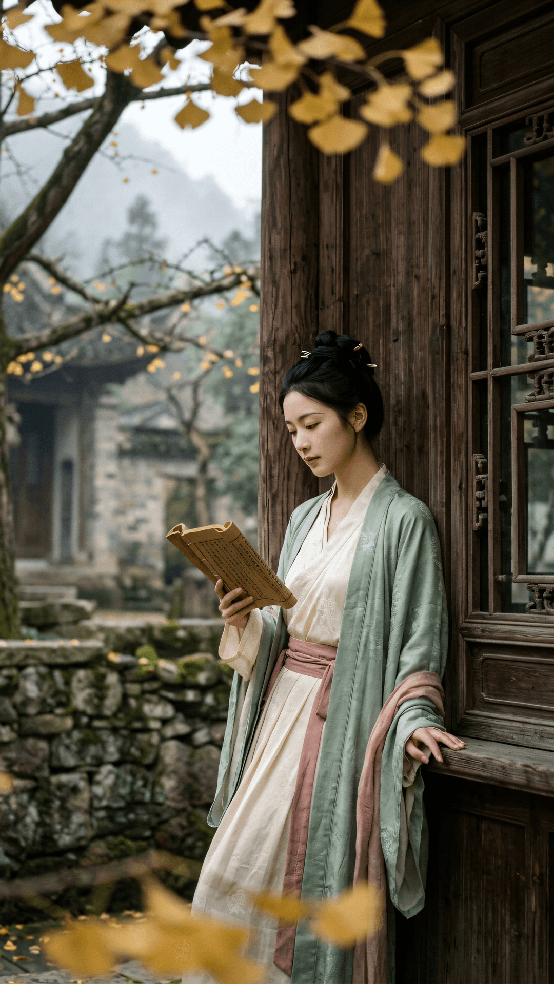 贝叶经中无剩语，一行一字总关情。心香一炷参寥寂，万卷尘书悟此生。