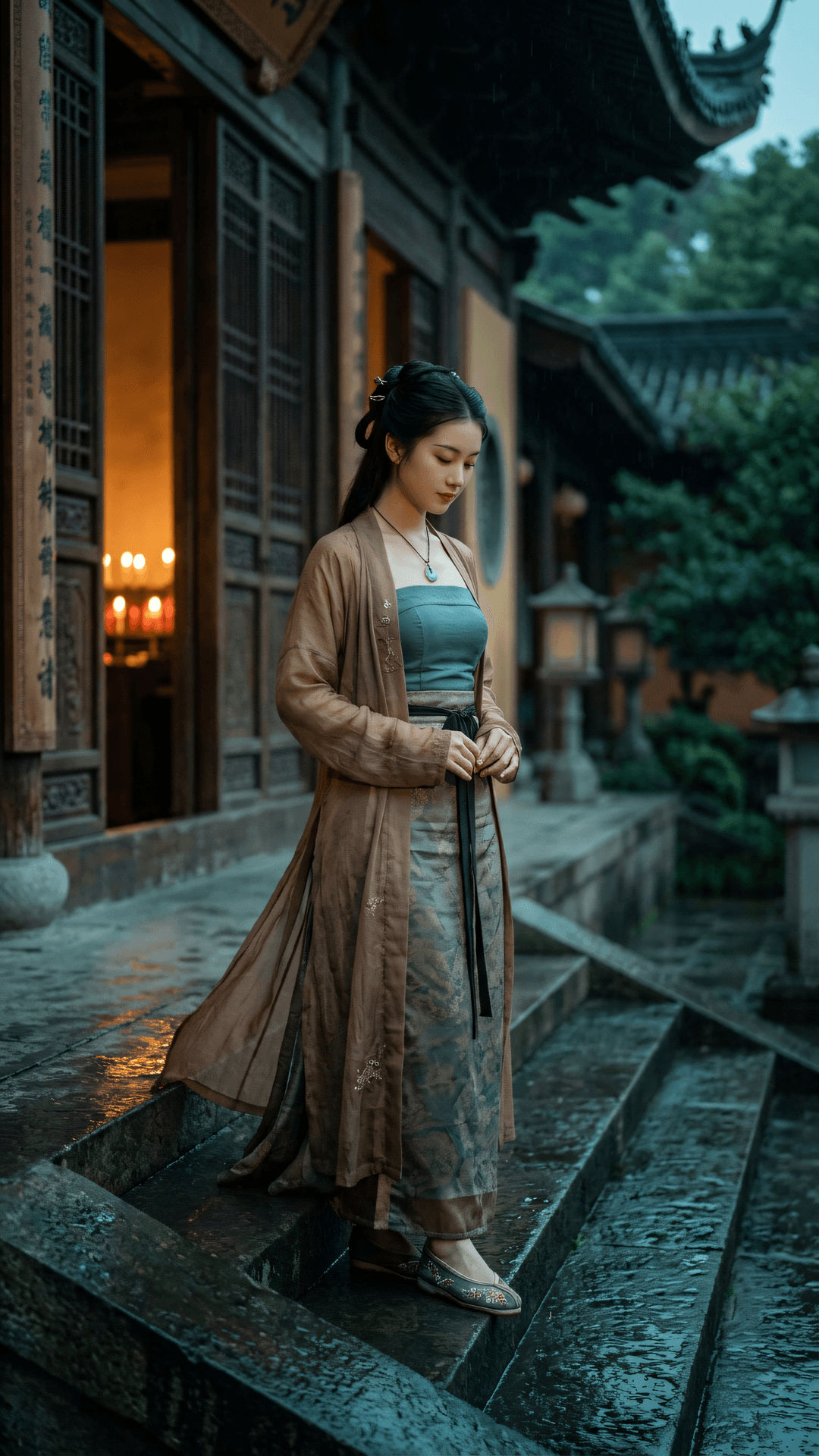 若人欲了知，三世一切佛，应观法界性，一切唯心造。