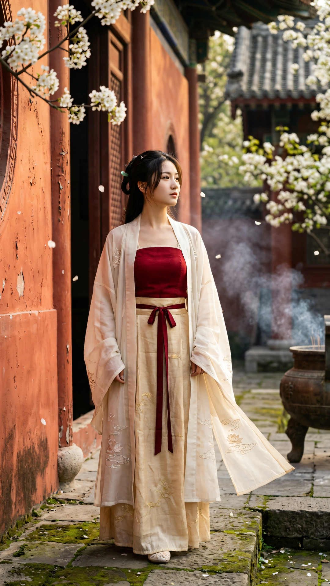假日繁华如幻，真淳自性恒存；归途已启，莫向繁花频眷恋。