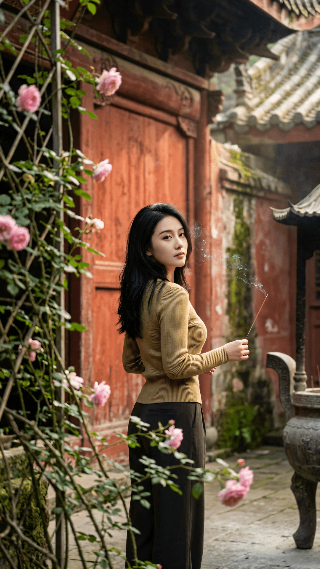 色身如幻，四大不调本寻常；药师观照，病中无碍是清凉。