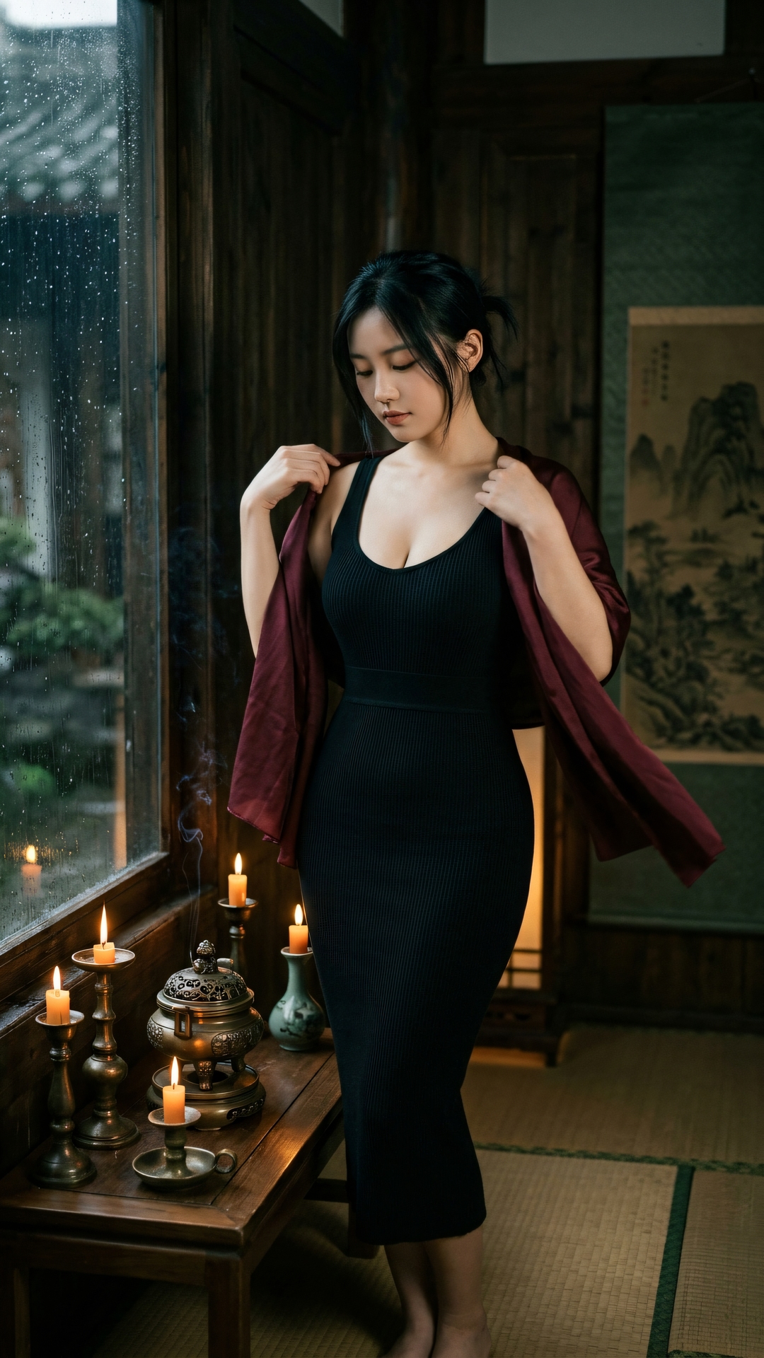 如影随形，何须强执。众生自度，各自因果，莫因他之去留，乱我方寸。