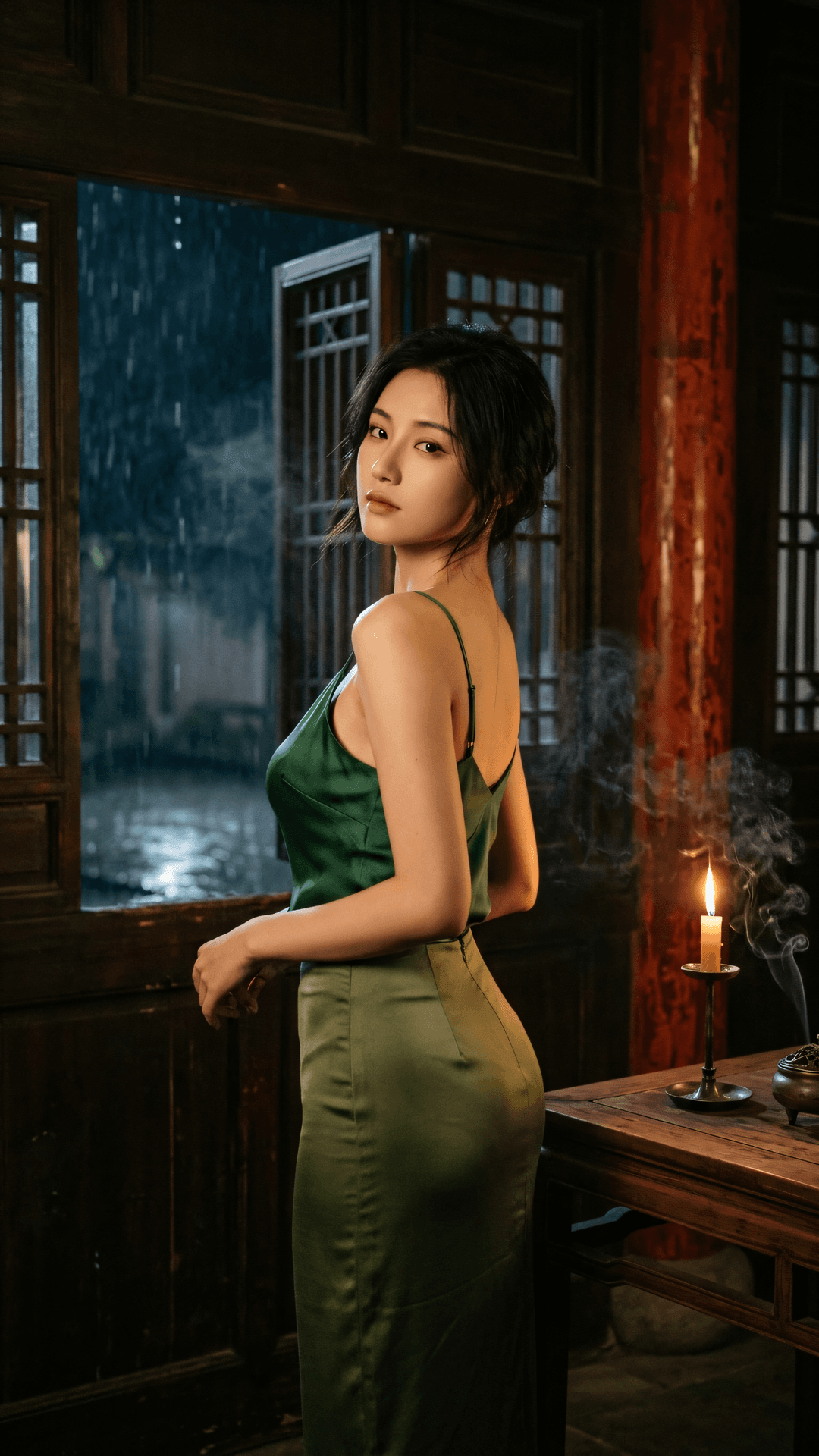 万籁俱寂时，心灯一点明。何苦逐流去，归来对自性。