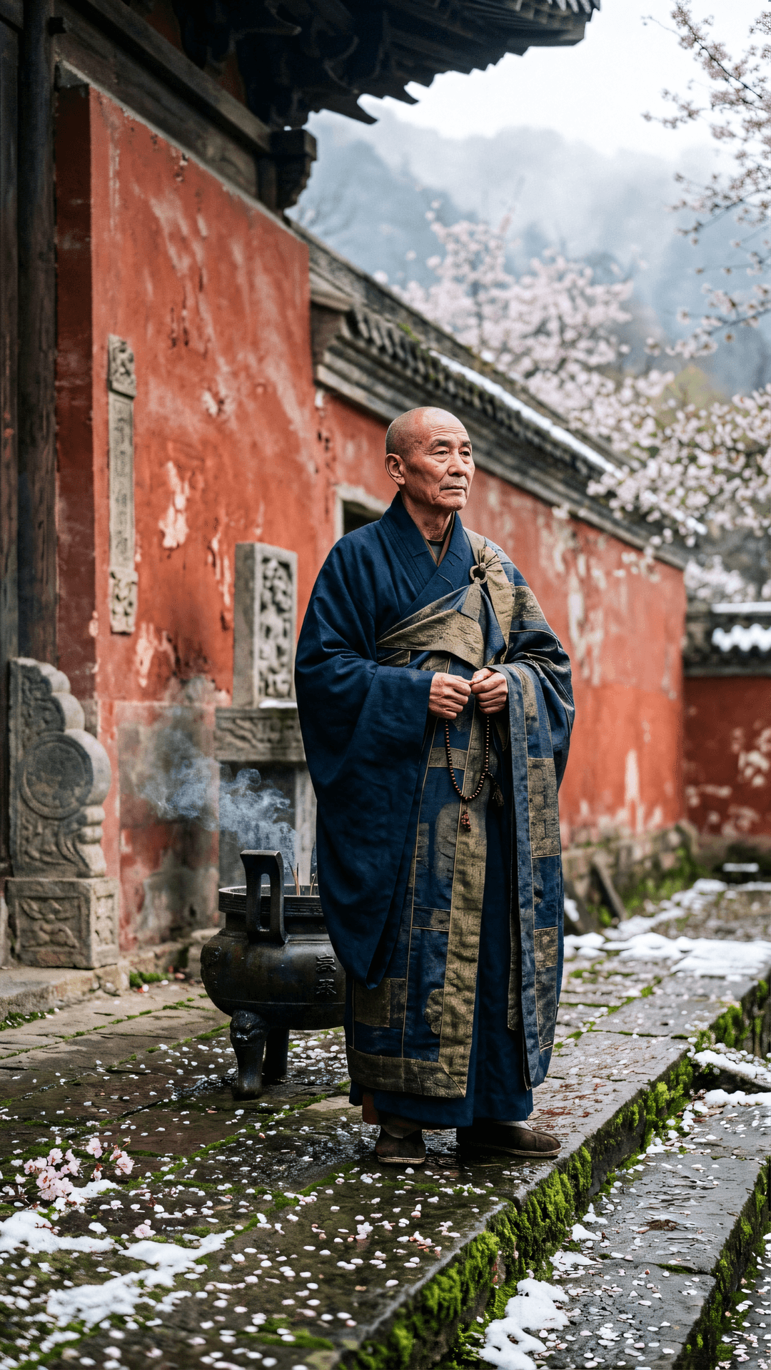 众生忙碌，皆在方寸间负重。若能转念，千斤枷锁亦是过眼烟云。