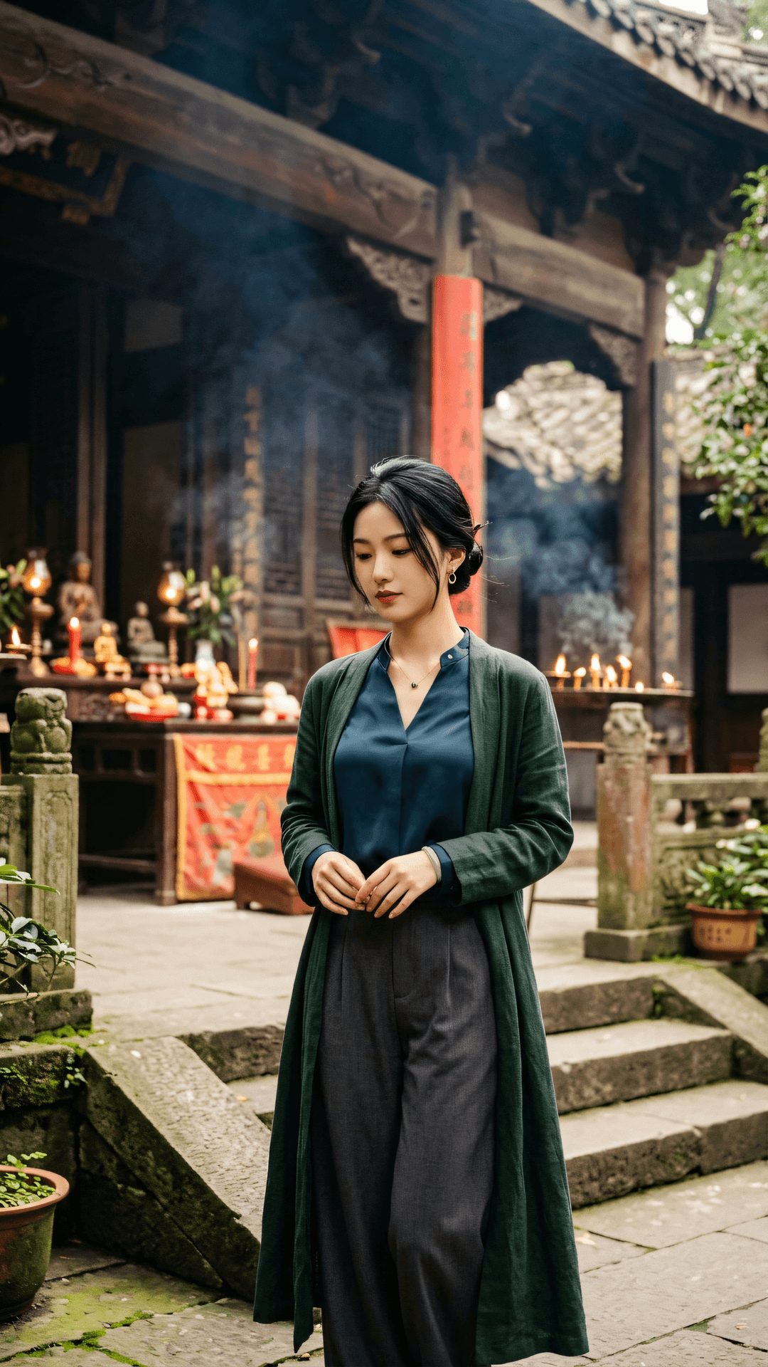 若人欲了知，三世一切佛，应观法界性，一切唯心造。