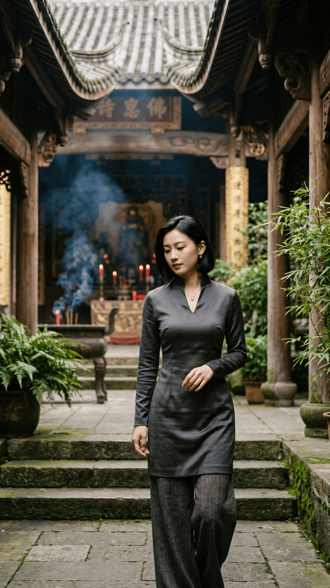 起心即是众生，无心即是如来。虽处于夜雨，心光自常明。