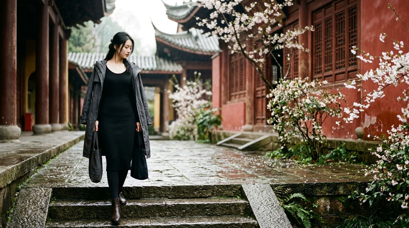万事如云影，何必劳形役。归来守本心，枯荣皆自适。