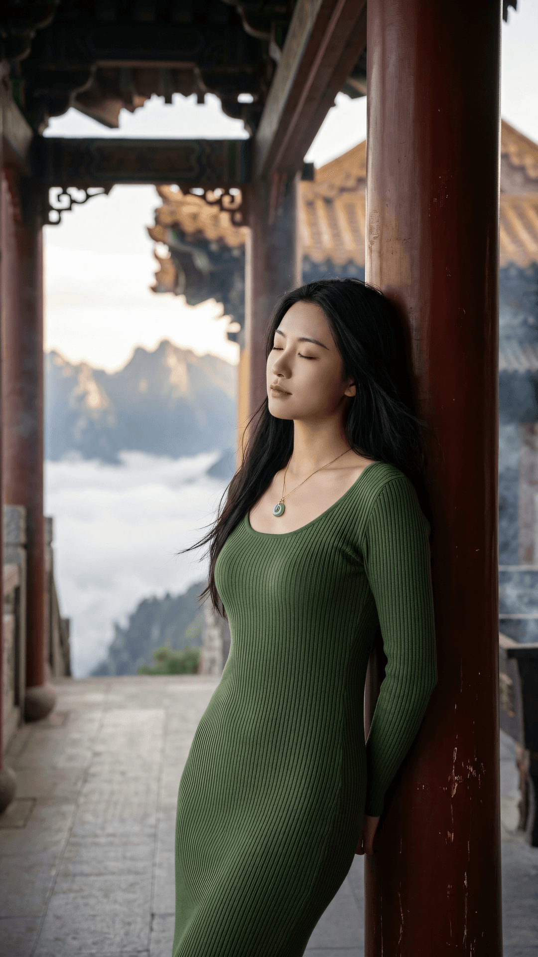 身在喧嚣处，心坐远山边。不必事事周全，许自己一份从容，在繁琐中看取清凉。