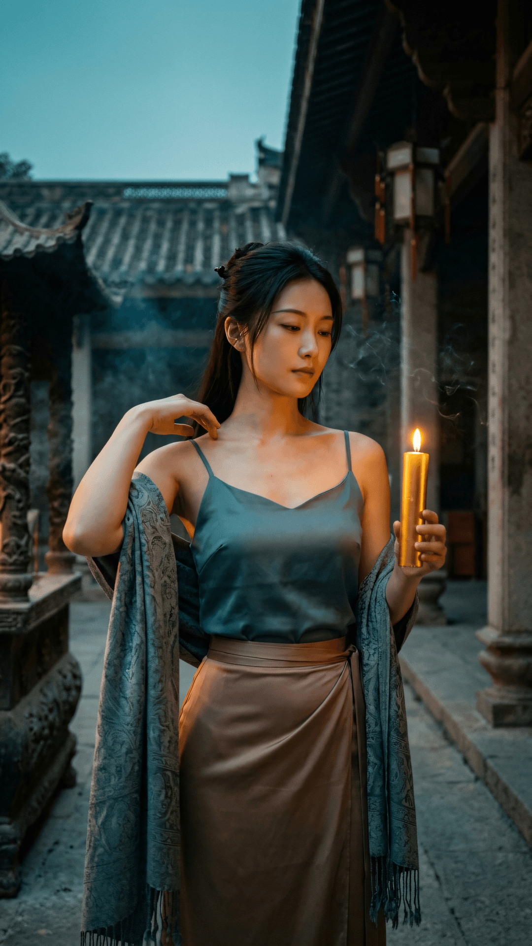 万般纠结皆因求全，几许疲惫总为逐幻。歇下这份周全，自有一片清欢。