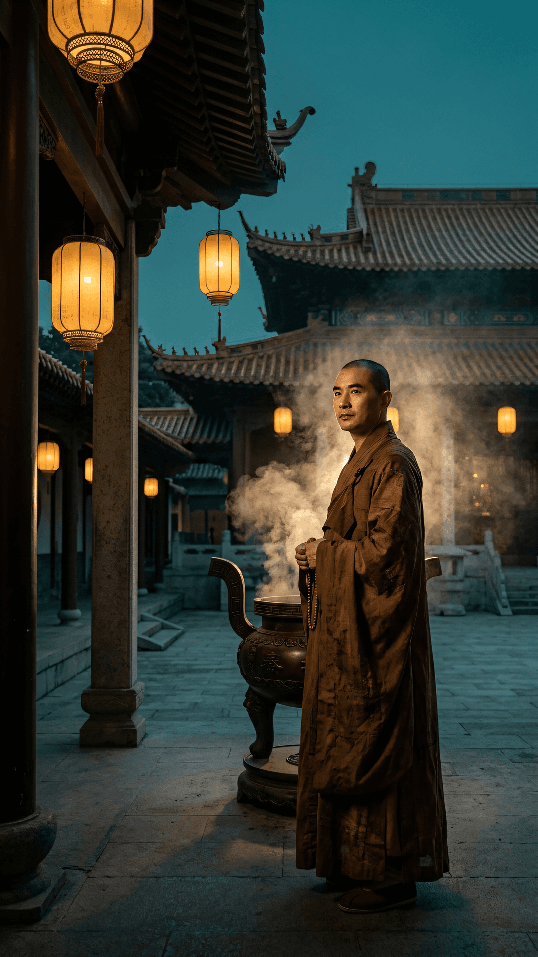 晚岁寻伴如寒夜共火，宜取其暖而忌灼其身；相守时慈悲为光，独处时清醒为界。