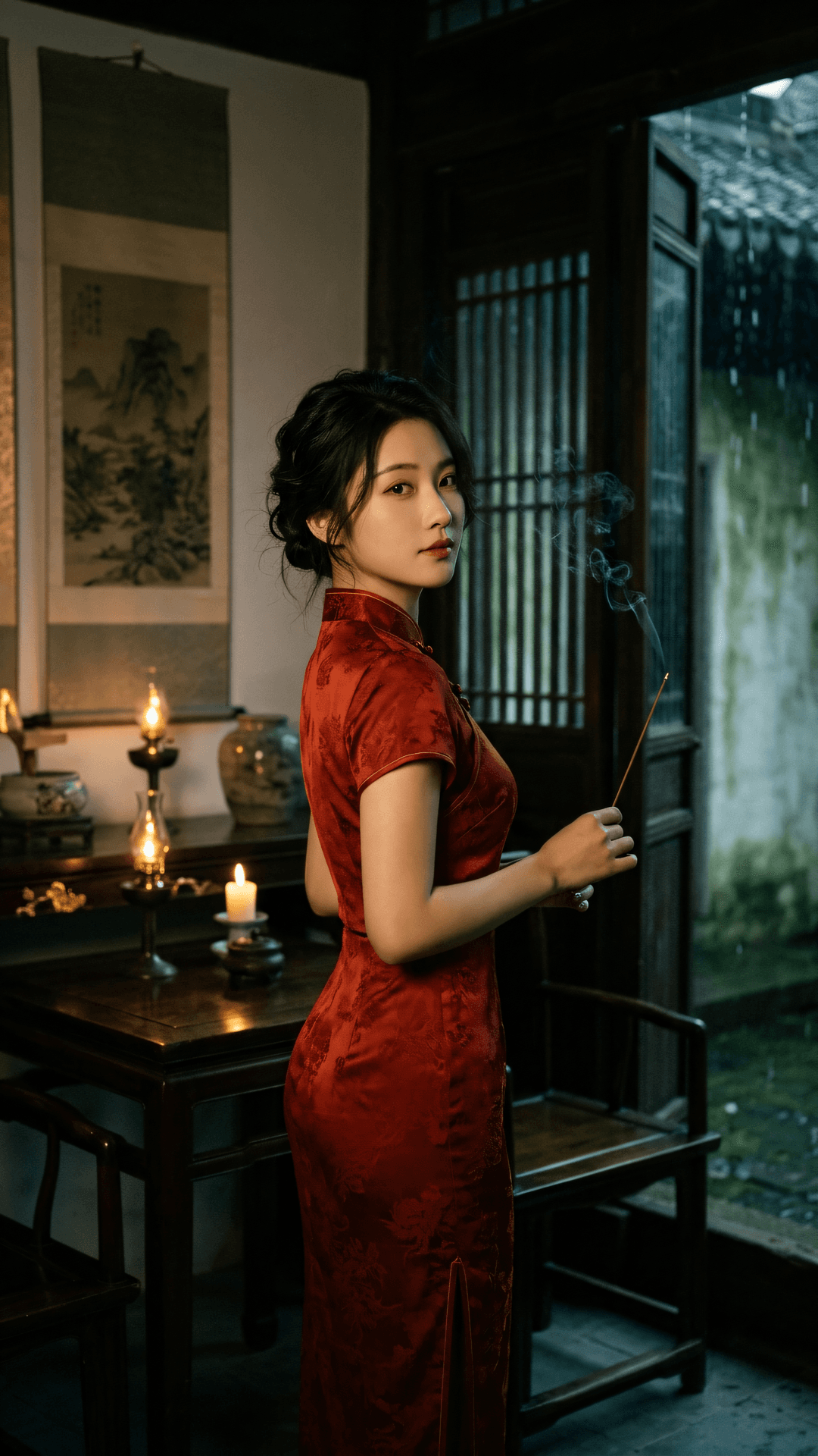 身是菩提树，心如明镜台。时时勤拂拭，莫使惹尘埃。