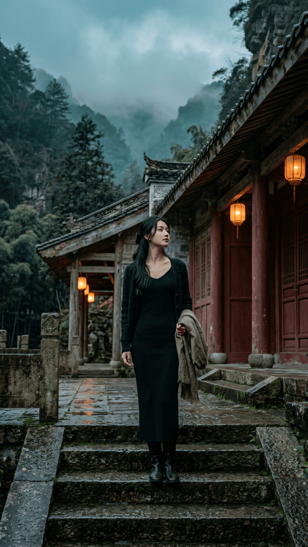狂风过境，万象皆迁，生灭原是寻常课。于无常中见如来，方得大安心。