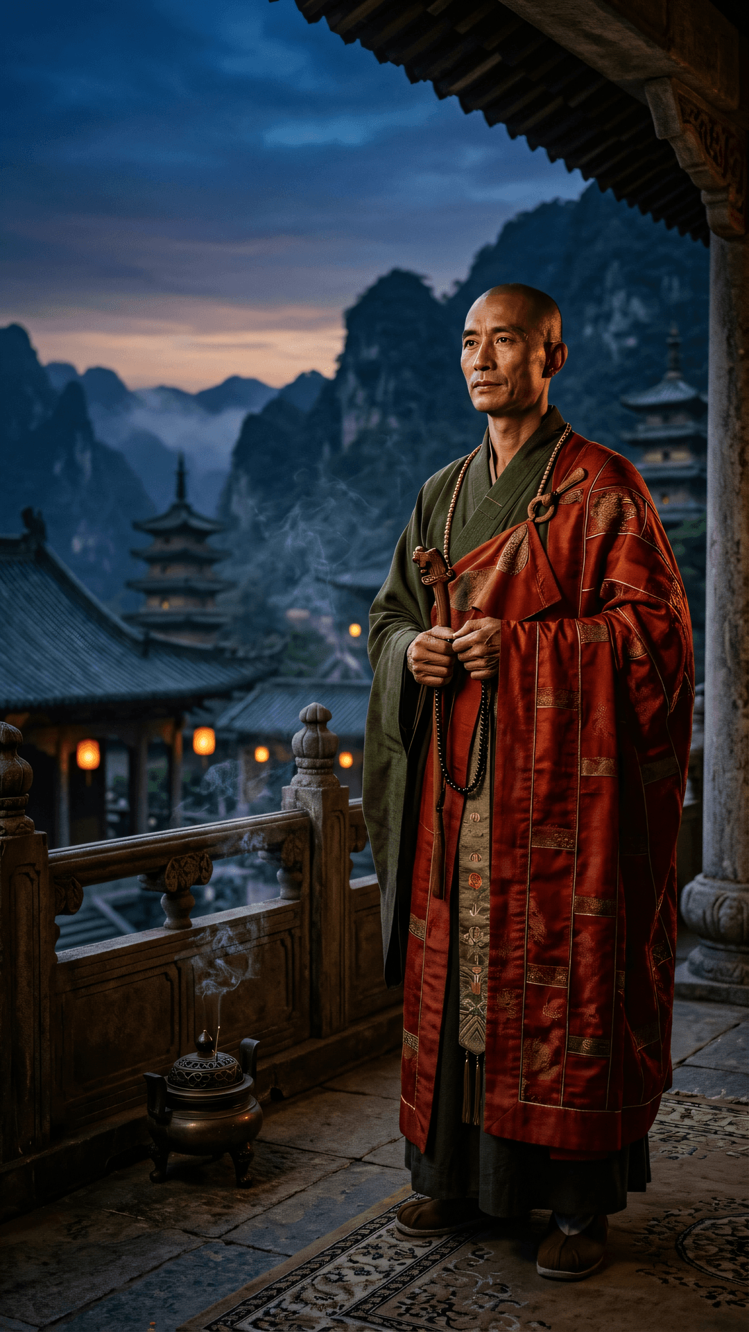 虽忧囊中涩，莫让念成枷。少欲知足惜余福，尽人事外任云霞。万事随缘去，心安即是家。