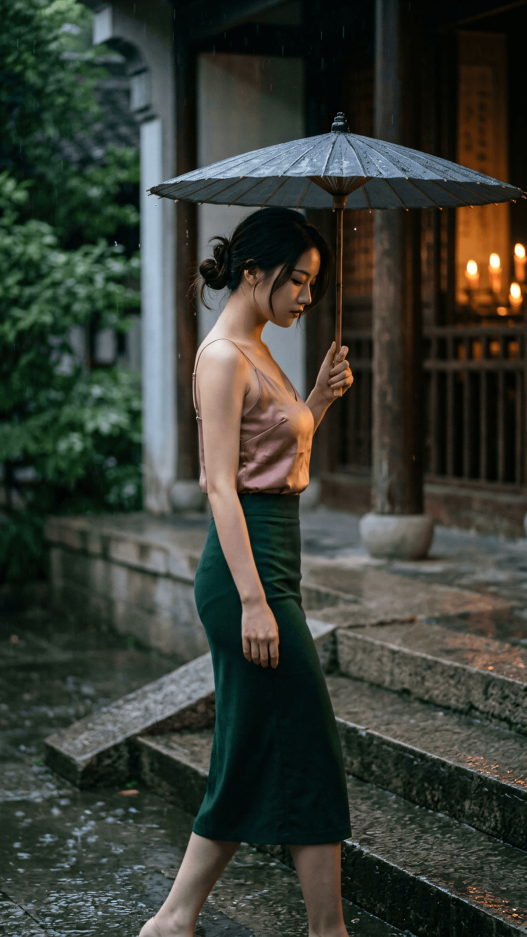 若能无心于万物，何妨万物常围绕。铁牛不怕狮子吼，恰似木人见花鸟。