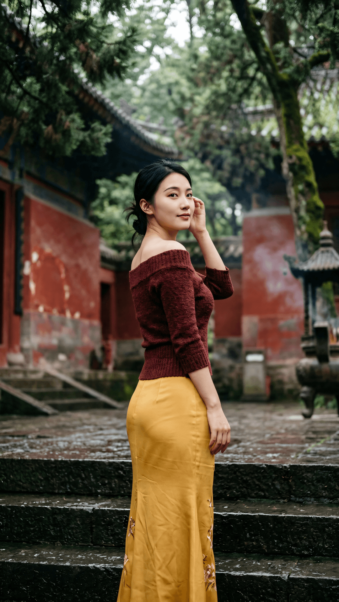 职守有尽而愿力无涯，莫道位退人微；心若空灵则处处道场，余晖亦能润生。