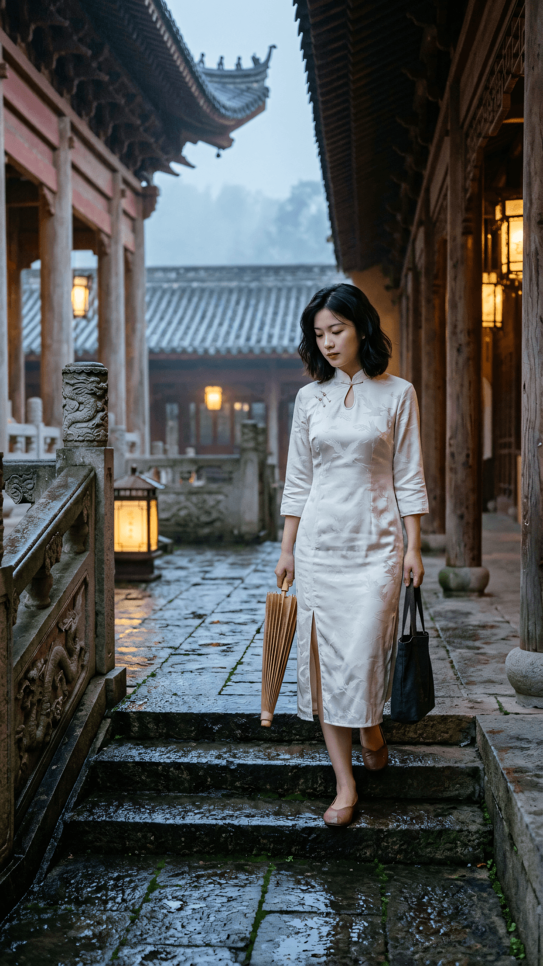 衆生忙忙，如影隨形。不如獨坐，看一瓣心香消盡。