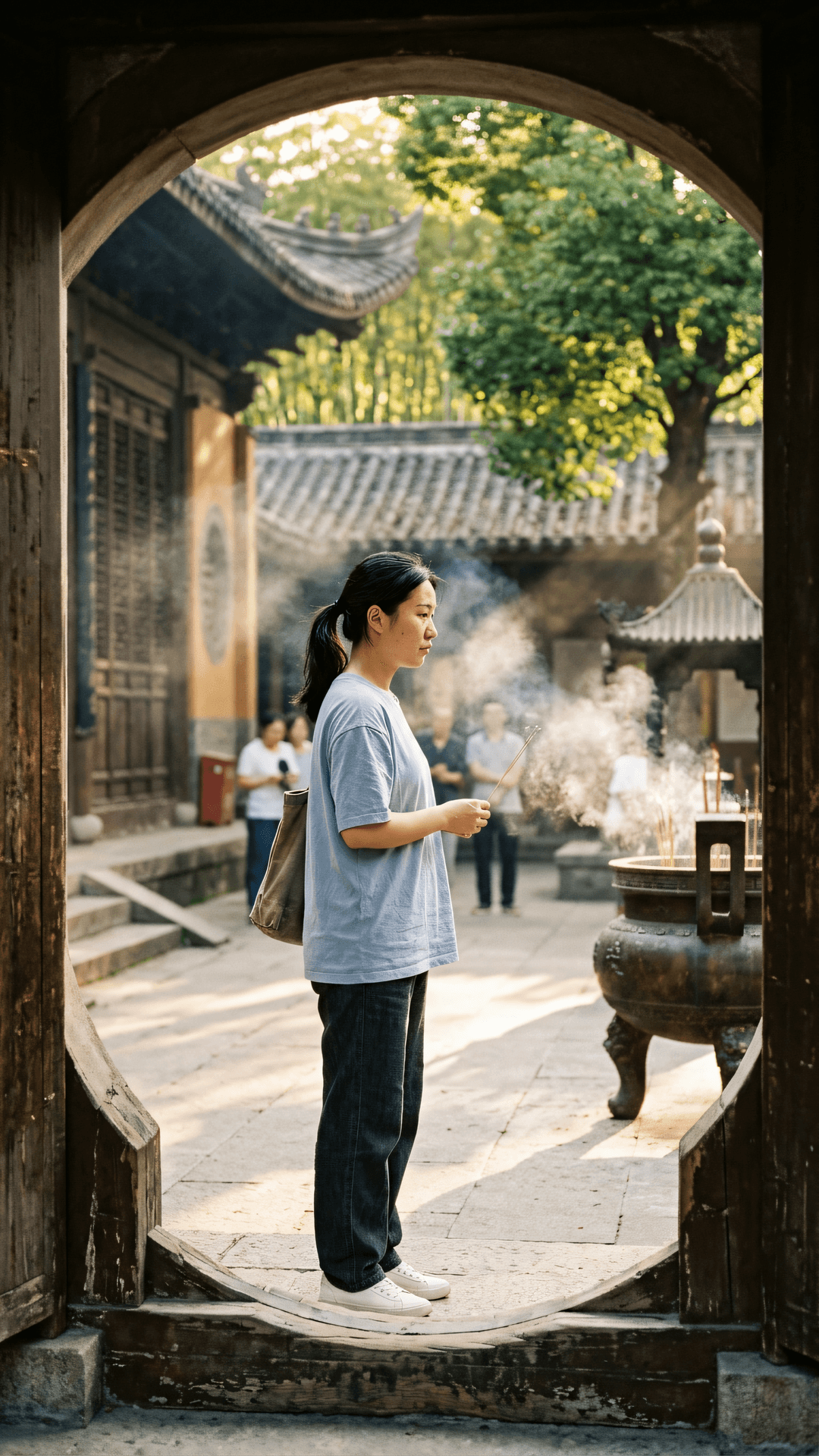 慎莫念过去，亦勿愿未来。过去事已灭，未来复未至。